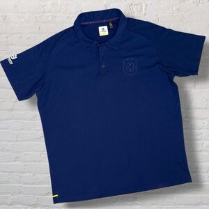Husqvarna Motorcycles Team Polo Shirt XL Blue Made in Europe Motocross Moto
